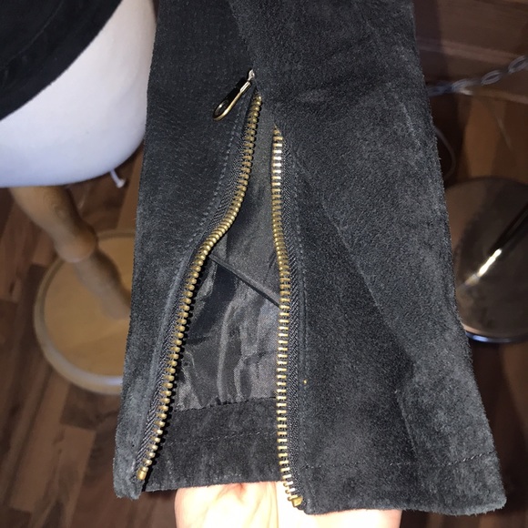 Seduction suede black jacket - Picture 6 of 10